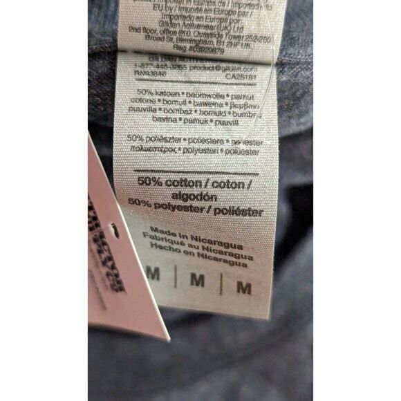 Gildan Womens Size Medium Black Heather Crew Neck Short Sleeve Graphic T-Shirt - Picture 8 of 8